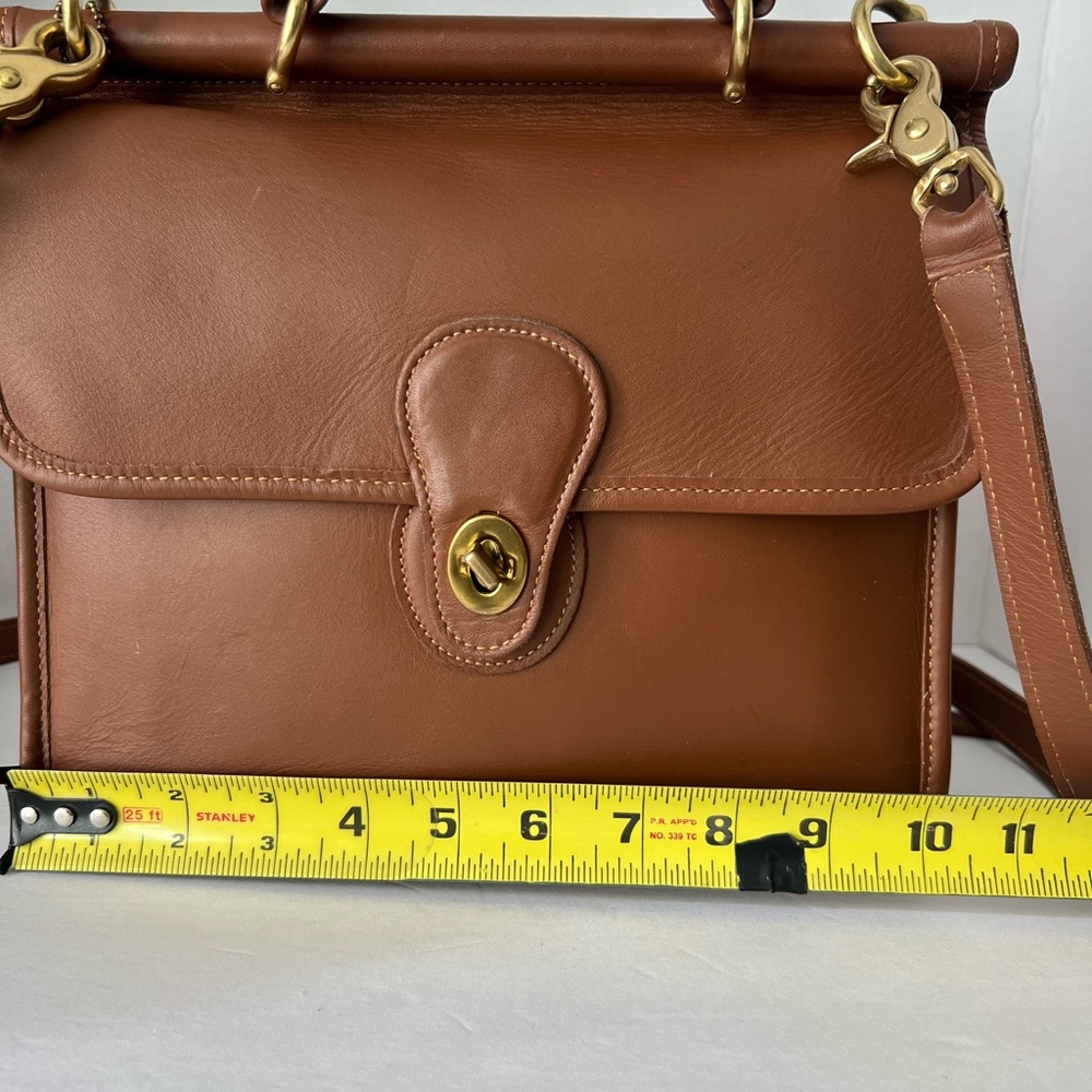 Coach vintage willis #9927 Tan Leather Bag - Picture 14 of 16